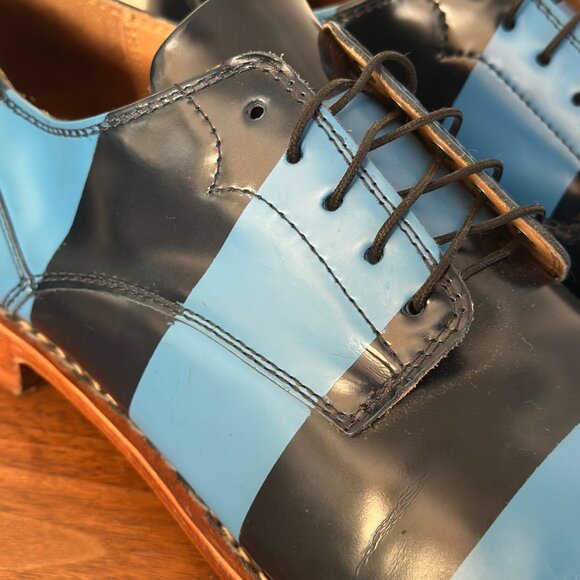 Office of Angela Scott Mr. Smith EU43 US M10 W11.5 Black and Blue Oxford - Picture 9 of 10